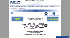 Desktop Screenshot of microwavefilter.com